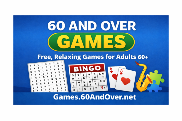 Free Online Games for Seniors | Games.60AndOver.net