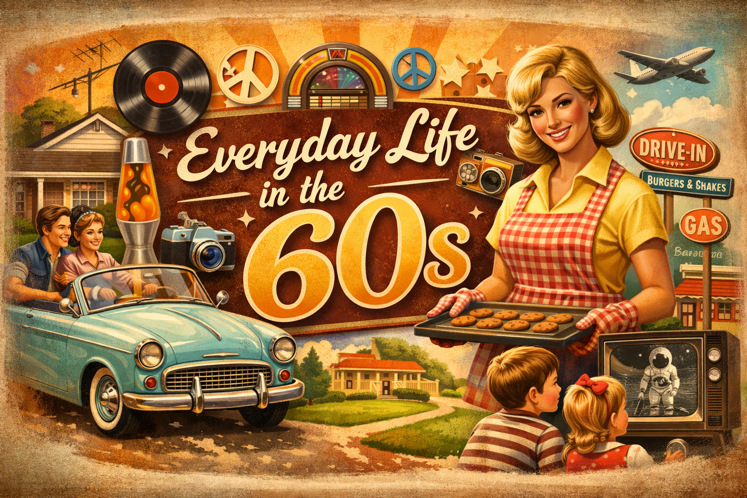 life in the 60s trivia game