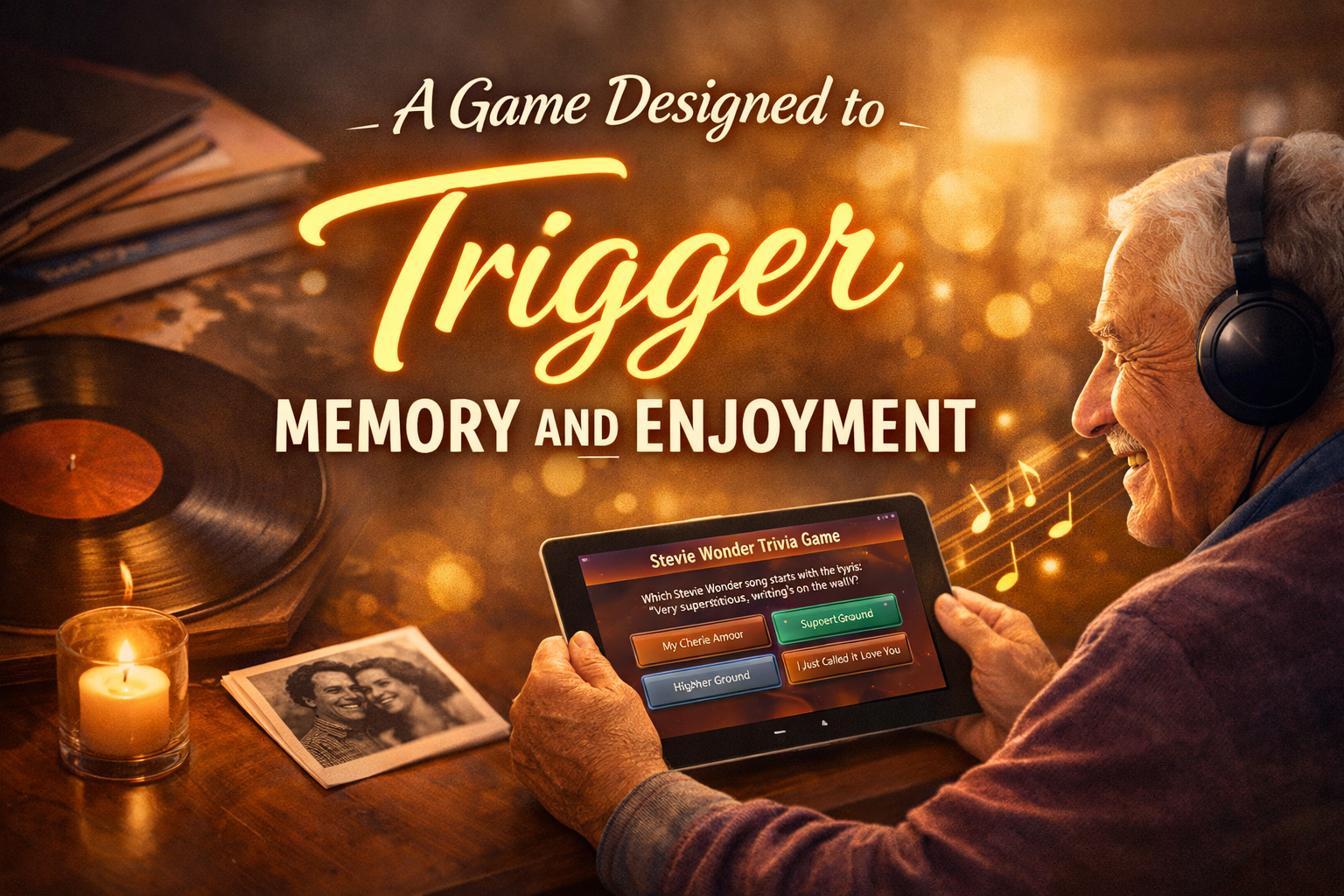 Stevie wonder trivia game for seniors